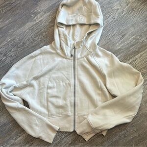 Lululemon Scuba Full-Zip Cropped Hoodie